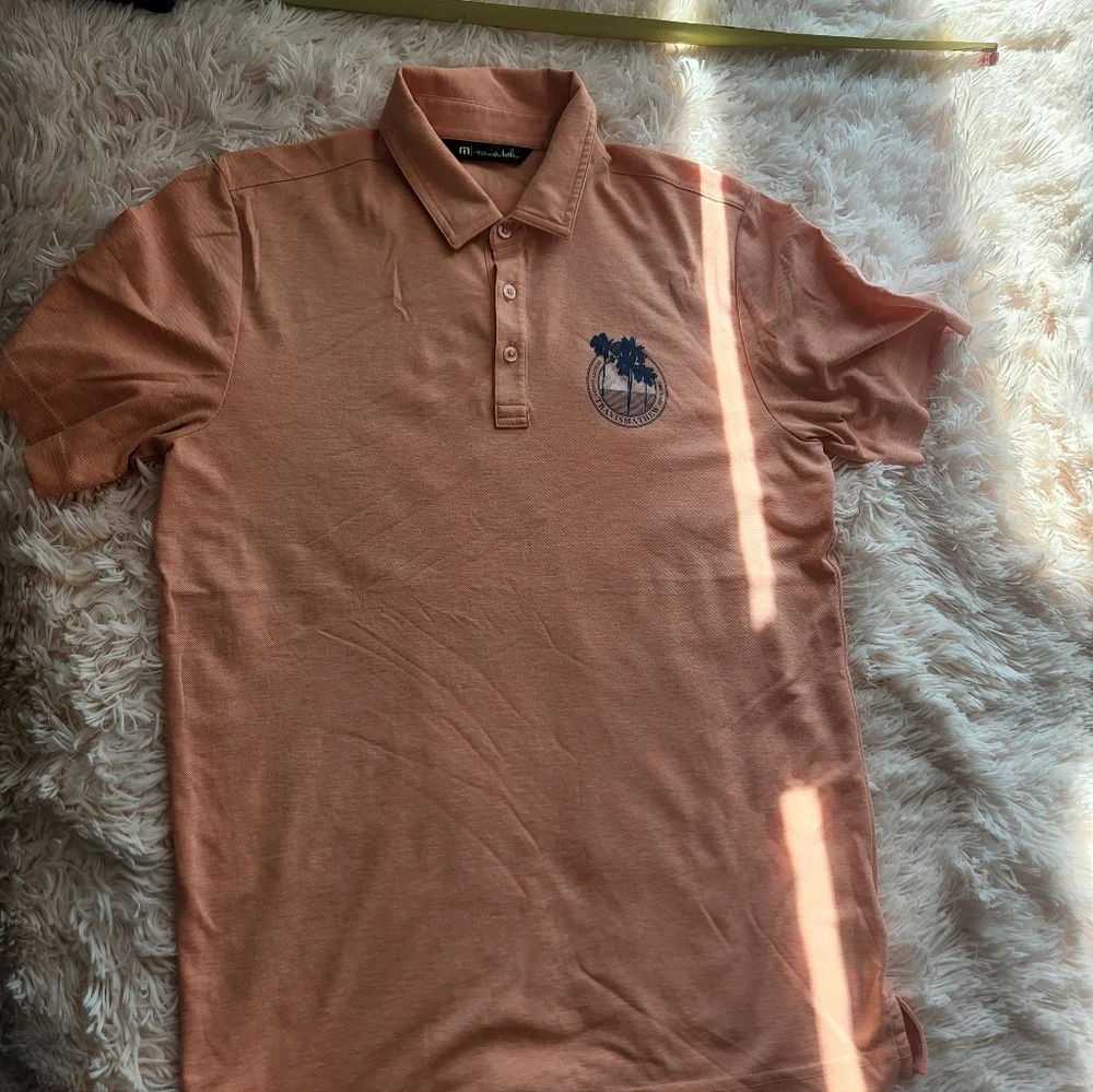 Men's Gray and Orange Polo Shirts Bundle